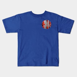 Honor Their Sacrifice Memorial with Red Poppy Flowers Pocket Version (MD23Mrl006c) Kids T-Shirt